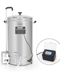 Klarstein Brauheld Pro, sladový kotol, 35 l, 2500 W, 30 – 100 °C, obehové čerpadlo, nehrdzavejúca oceľ