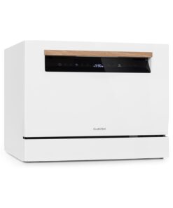 Klarstein Lagoona, umývačka riadu, 1380 W, 6,5 l, na 6 súprav riadu, energet. trieda F, biela