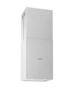 Klarstein Structura, digestor, 41 cm, ostrovčekový, 624 m³/h, A, LED, nehrdzaejúca oceľ, strieborný