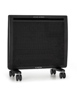 Klarstein Hot Spot Slimcurve Double Wave, konvektor, ohrievač 2 v 1, 1000 W, týždenný časovač, čierny