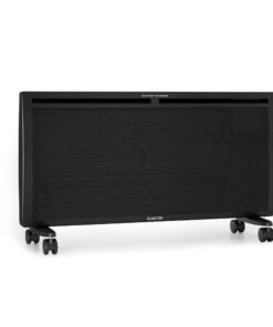 Klarstein Hot Spot Slimcurve Double Wave, konvektor, ohrievač 2 v 1, 2000 W, týždenný časovač, čierny