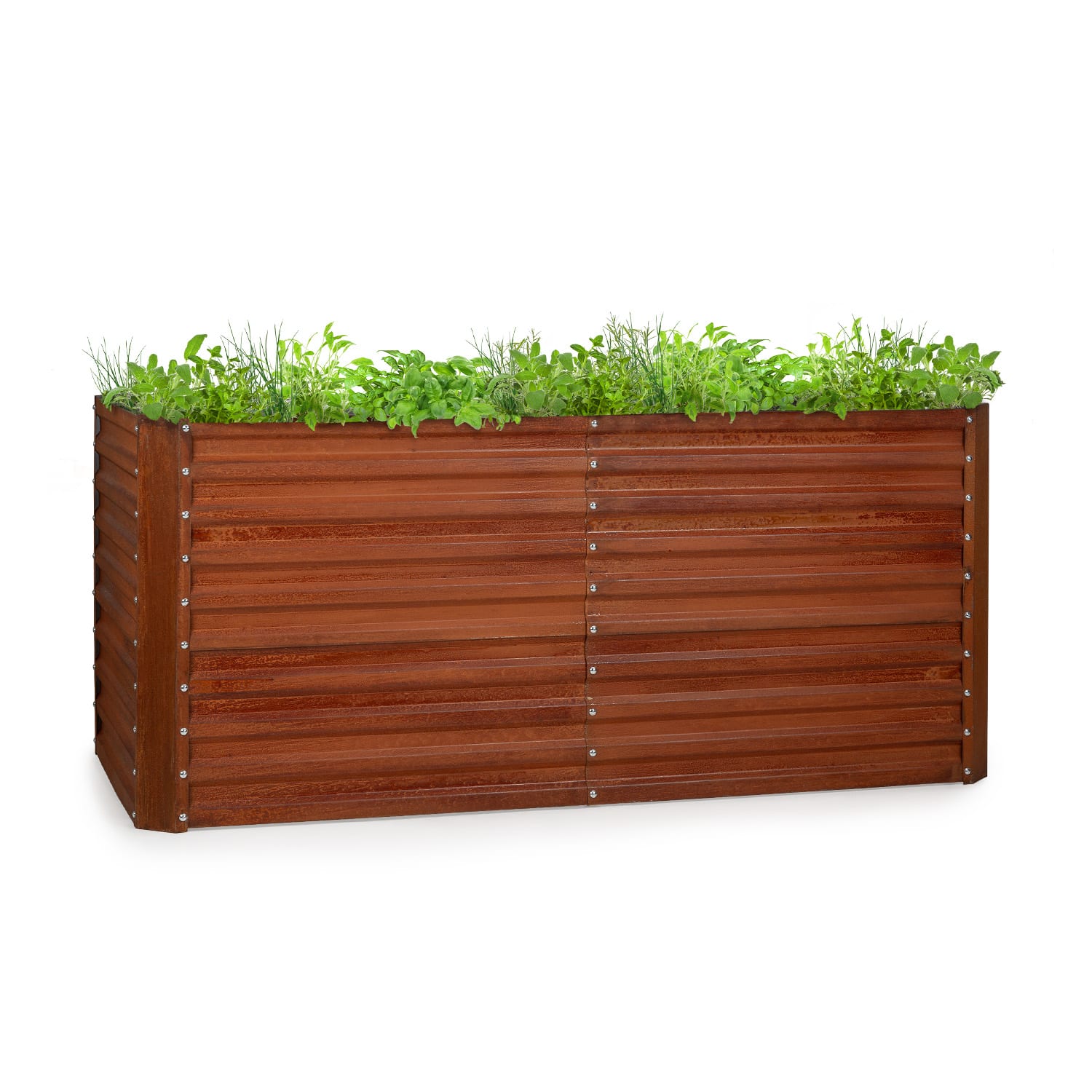 10036159_yy_0001_titel___ Blumfeldt Rust Grow, vyvýšený záhon, záhradný záhon, pozinkovaný oceľový plech, hrdzavá úprava