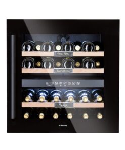 Klarstein Vinsider 36 Onyx Edition, vinotéka, 85 l, 5-22°C, 2 zóny