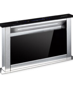 Klarstein Royal Flush Eco, digestor, 60 cm, výsuvný, 576 m³/h, A+, čierny