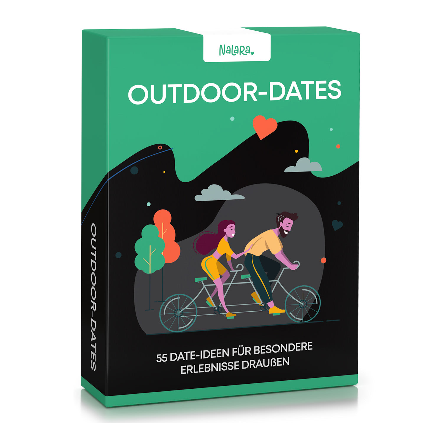 10039635_yy_0001_titel___ Spielehelden Outdoor Dates Kartová hra pre páry 55 nápadov na milostné rande Svadobný darček