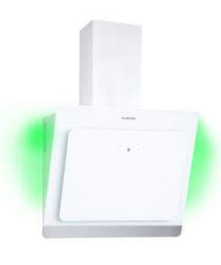 Klarstein Aurora Eco 90, digestor, 90 cm, nástenný, 550 m³/h, A+, dotykové ovládanie, biely