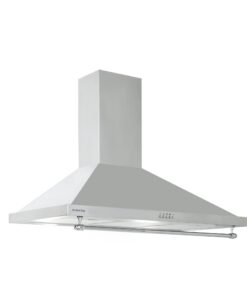 Klarstein Montblanc 90, digestor, 90 cm, nástenný, 610m³/h, LED, lišta, biely