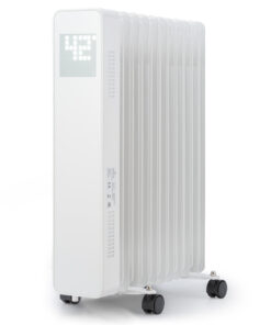 Sanford Smart, olejový radiátor, 2500 W, týždenný časovač, LED displej, dotykový panel, Klarstein aplikácia