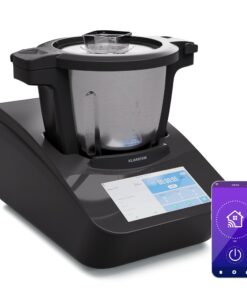 Klarstein Aria Grande Smart, kuchynský robot, 1700 W, 4,7 l, ovládanie cez aplikáciu, parný nástavec, 7' TFT displej