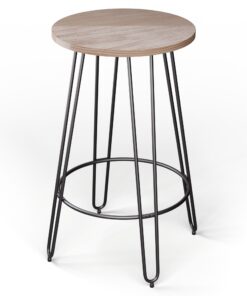 Blumfeldt Bistro stôl Hamilton Ø60cm Drevený oceľový rám