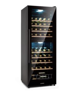 Klarstein Barossa 54 Duo, vinotéka, 148 l, 2 zóny, 54 fliaš, dotykový displej