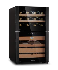 Klarstein El Dorado 108, humidor a chladnička na víno, 108 l, LED, dotykový displej