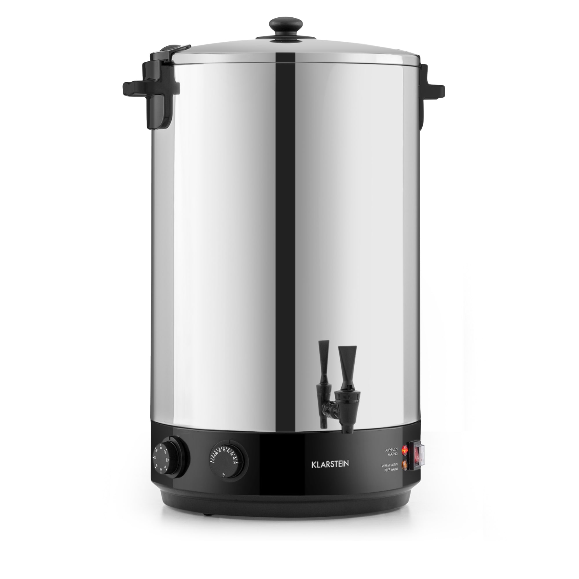 10033525_yy_0001_titel___ Klarstein KonfiStar 50, zavárací hrniec, dávkovač nápojov, 50 l, 110 °C, 120 min, nehrdzavejúca oceľ