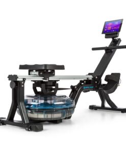 Capital Sports Flow M1, vodný veslovací trenažér, priestorovo úsporný, tréningový počítač, do 150 kg