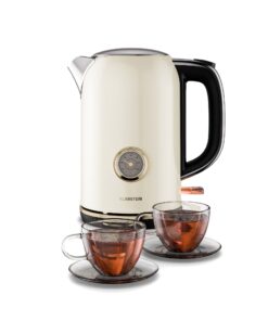 Klarstein Victoria kanvica na vodu | 1,7 l | 2200 W | 360° otočný stojan | Nadčasový dizajn