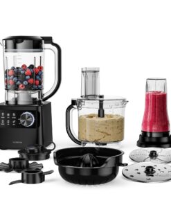 Klarstein Velaire kuchynský robot s mixérom 1200W, 2 l robot/1,75 l mixér, miesiace, šľahacie a odšťavovacie funkcie
