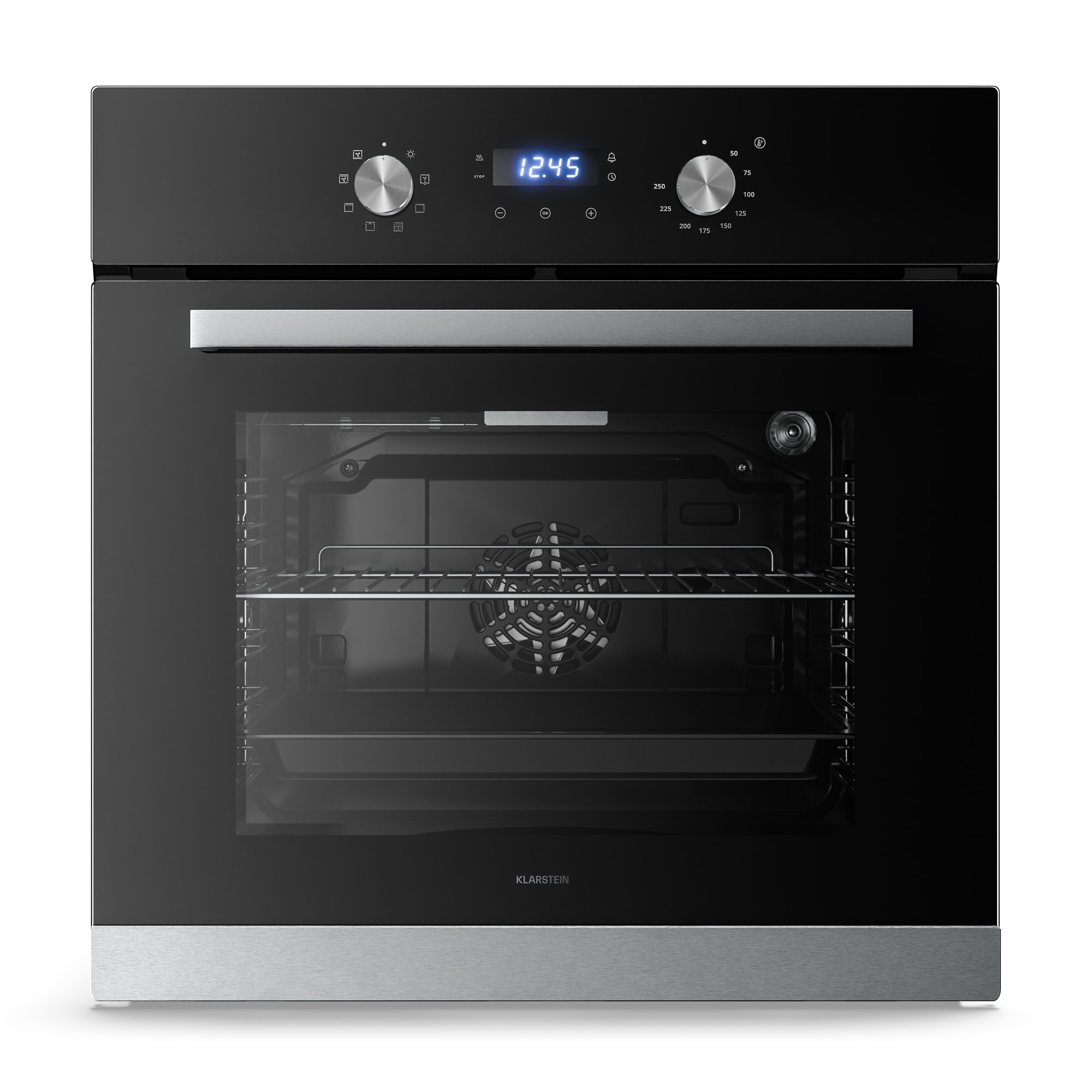 10047818_yy_0001_titel___ Klarstein Verosteel vstavaná rúra | 60 cm | 67 l | Energetická trieda A | 3220 W | Strieborná